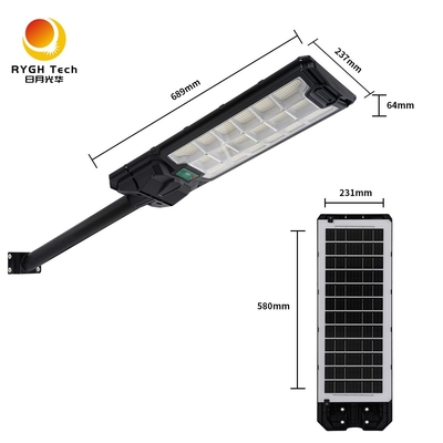 Ηλιακό LED Street Light 18W τηλεχειριζόμενο εξωτερικό φωτισμό για δρόμους