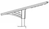 Διοικητικό σχέδιο 10m 11m 170lm/W 150W Ηλιακή ενέργεια σύστημα φωτισμού δρόμου