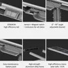 IP66 Ηλιακό οδικό φως LED με τιμή εργοστασίου CE Rygh-Fx-120W