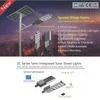 Υψηλής ποιότητας 100% νέα μπαταρία LiFePO4 12V Αλουμίνιο 40W LED Ηλιακό φως δρόμου