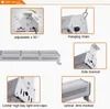 Βιομηχανικά Φωτιστικά 200W Γραμμικό LED Φωτιστικό Υψηλής Διάταξης για Αποθήκες
