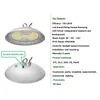 High Quality NSF IP69K 5 Years Warranty 120W LED High Bay Light Τροφίμων επεξεργασία εργοστάσιο UFO Lighting
