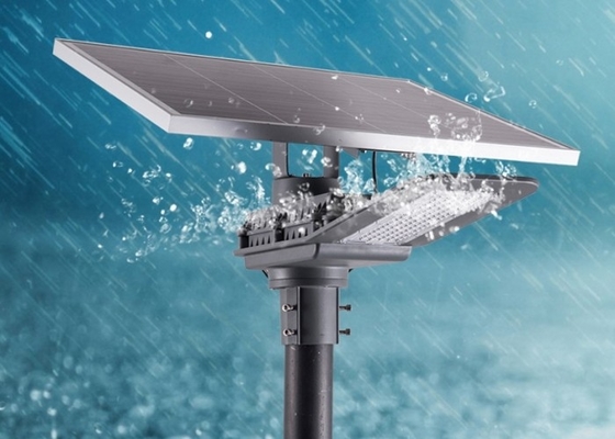 Υπαίθριοι ηλιακοί λαμπτήρες οδών SMD 30W IP65 120 LM/W με το ηλιακό πλαίσιο μπαταριών