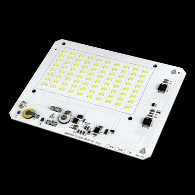 Τετραγωνική 50w προστασία PCB Otp εναλλασσόμενου ρεύματος οδηγημένη Driverless για την υπηρεσία συνήθειας εργοστασίων