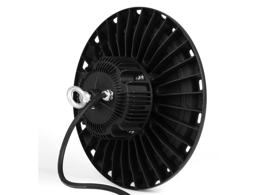 Ο Μαύρος 100 Watt Ufo οδήγησε την υψηλή γωνία ακτίνων 90°120° κατοικίας 60° κόλπων ελαφριά