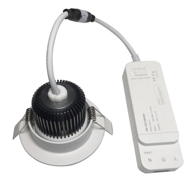 Σύστημα Downlights UGR TUYA των αντιεκθαμβωτικών υπαίθριων έξυπνων οδηγήσεων ΣΠΆΔΙΚΑΣ 7 Watt για το ξενοδοχείο