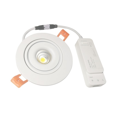 Ευφυή αλλαγή ΚΔ Downlights των έξυπνων οδηγήσεων 7W Taiji/σύστημα WiFi/Bluetooth