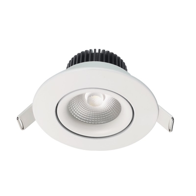 38/60° Downlights 8w των έξυπνων οδηγήσεων γωνίας ακτίνων που εξασθενίζει/θερμοκρασία χρώματος διευθετήσιμη