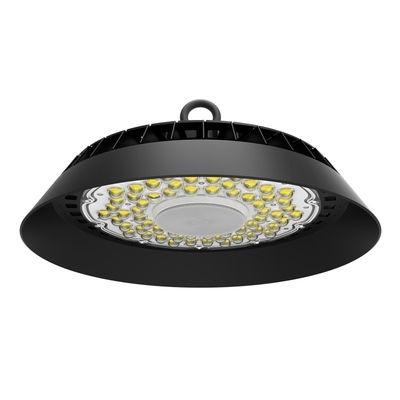 100Lm/w UFO των οδηγήσεων υψηλός οδηγός DOB κατοικίας MEANWELL Sosen χρώματος κόλπων ελαφρύς μαύρος