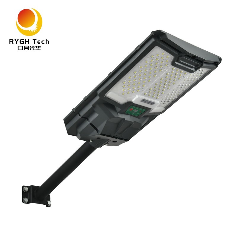 3.2V LiFePO4 μπαταρία Μονοκρυσταλλικό ηλιακό πάνελ πυριτίου Ενσωματωμένο ηλιακό φως LED 20W με ανίχνευση ραντάρ ελέγχου φωτός