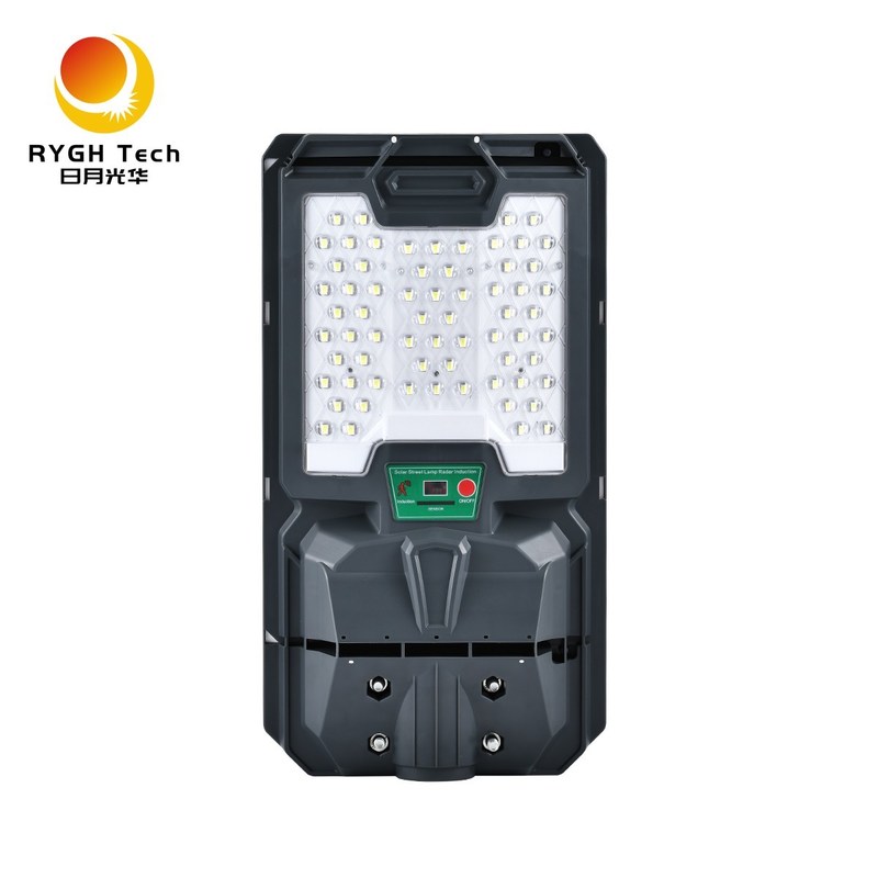 Υψηλής ποιότητας 5050 LED Chips Ολοκληρωμένο ηλιακό φως δρόμου LED 10W με έλεγχο φωτός, τηλεχειριστήριο και επαγωγή ραντάρ