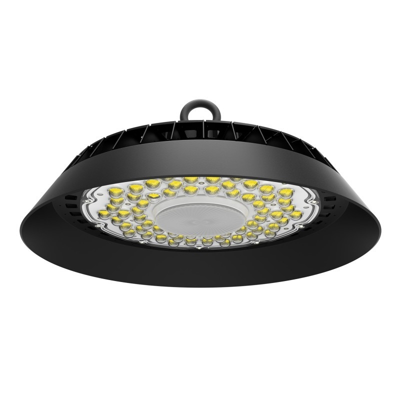 100Lm/w UFO των οδηγήσεων υψηλός οδηγός DOB κατοικίας MEANWELL Sosen χρώματος κόλπων ελαφρύς μαύρος