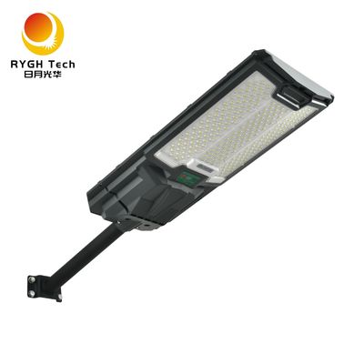 Ευρεία έκταση ακτινοβολίας 300 τετραγωνικά μέτρα Με υψηλή φωτεινότητα 5050 LED Chips All-in-one Ηλιακό LED Street Light 30W